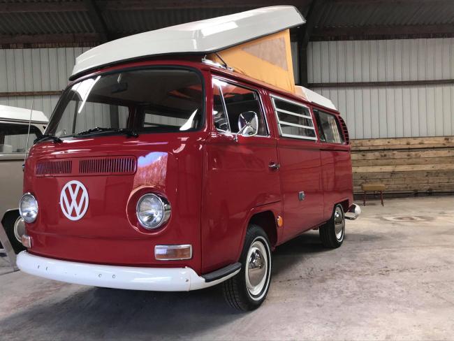 1 OWNER FROM NEW '69 WESTFALIA CAMPMOBILE Front facing