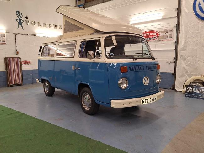 '74 RHD Westfalia Continental Front Facing