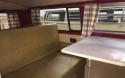1 OWNER FROM NEW '69 WESTFALIA CAMPMOBILE table