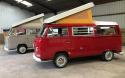 1 OWNER FROM NEW '69 WESTFALIA CAMPMOBILE side facing