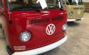 1 OWNER FROM NEW '69 WESTFALIA CAMPMOBILE close up of front