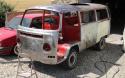1 OWNER FROM NEW '69 WESTFALIA CAMPMOBILE bare metal shell