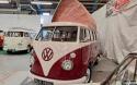 '67 Devon Caravette Angled Front View with Martin Walter elevating roof Side Facing