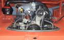 1956 RHD Fully Restored 23 Window Samba Close Up Of Engine
