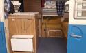'74 RHD Westfalia Continental Rear Interior