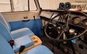 '72 'Betty Blue' RHD Campervan front of van