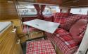 '73 RHD Westfalia Continental table inside van