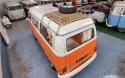 '73 VW Late Bay Window Westfalia roof rack