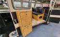 '66 LHD Black And White Split-Screen Samba storage