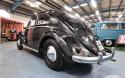 '54 Oval Window Rag-Top Beetle rear facing