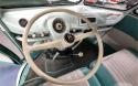 '67 LHD Split-Screen Campervan close up of steering wheel