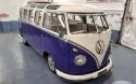 ‘61 RHD 23-Window Deluxe Samba front facing