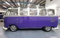 ‘61 RHD 23-Window Deluxe Samba side view