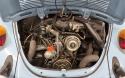 '79 Volkswagen LHD Super Beetle Karmann Cabriolet engine