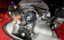 ‘64 RHD Split Screen Camper Van with Restored Harris Single-Wheel Trailer engine