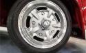 ‘64 RHD Split Screen Camper Van with Restored Harris Single-Wheel Trailer wheel
