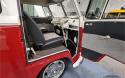 ‘64 RHD Split Screen Camper Van with Restored Harris Single-Wheel Trailer door shuts