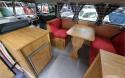 ‘64 RHD Split Screen Camper Van with Restored Harris Single-Wheel Trailer inside back of van