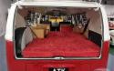 ‘64 RHD Split Screen Camper Van with Restored Harris Single-Wheel Trailer boot