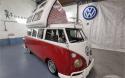 ‘64 RHD Split Screen Camper Van with Restored Harris Single-Wheel Trailer