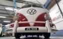 ‘64 RHD Split Screen Camper Van with Restored Harris Single-Wheel Trailer