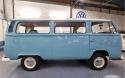 ‘72 RHD Blue Danbury Bay Window side view