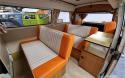 ‘74 RHD Bay Window Devon Caravette inside back of van