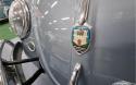 ‘57 LHD Karmann Beetle Convertible close up of badge