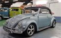 ‘57 LHD Karmann Beetle Convertible side facing