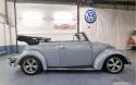 ‘57 LHD Karmann Beetle Convertible roof down