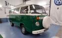 ‘74 RHD Green/White Bay Window Devon Campervan